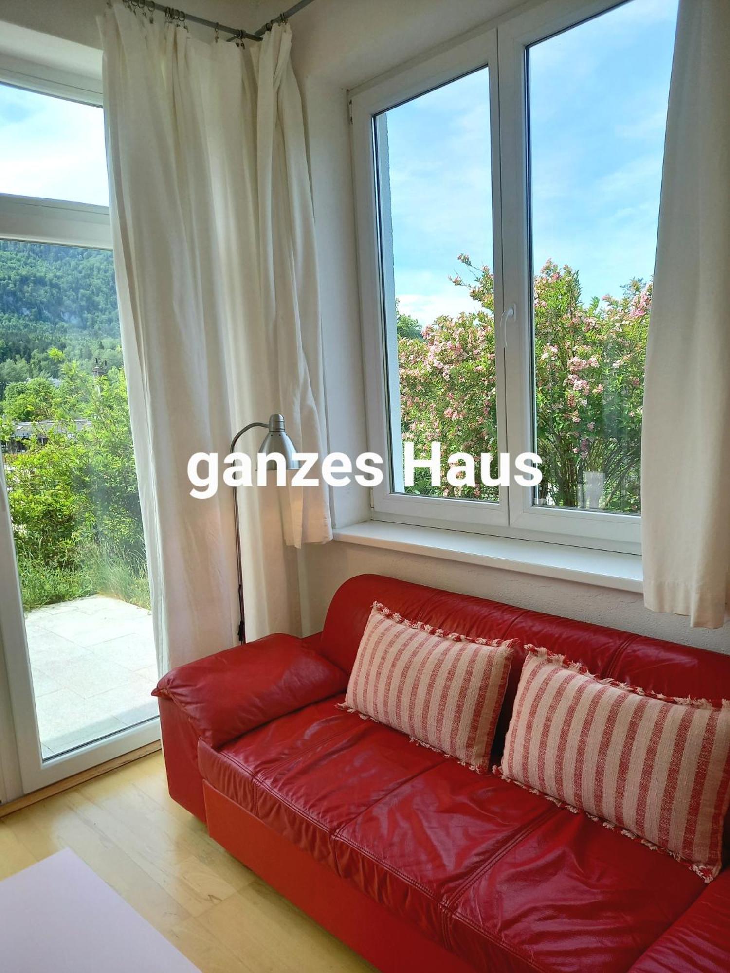 Flores, Ferienhaus Oder Doppelzimmer, Im Gruenen, 5 Gehminuten Ins Zentrum, Parkplatz, Zero Emissions Bad Ischl Exteriér fotografie